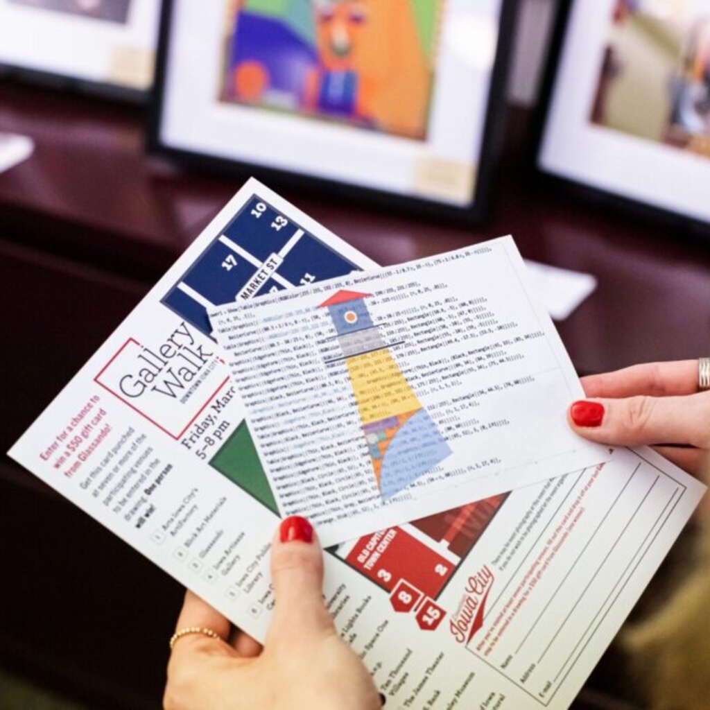 Gallery Walk + Art & Write Night promotional image
