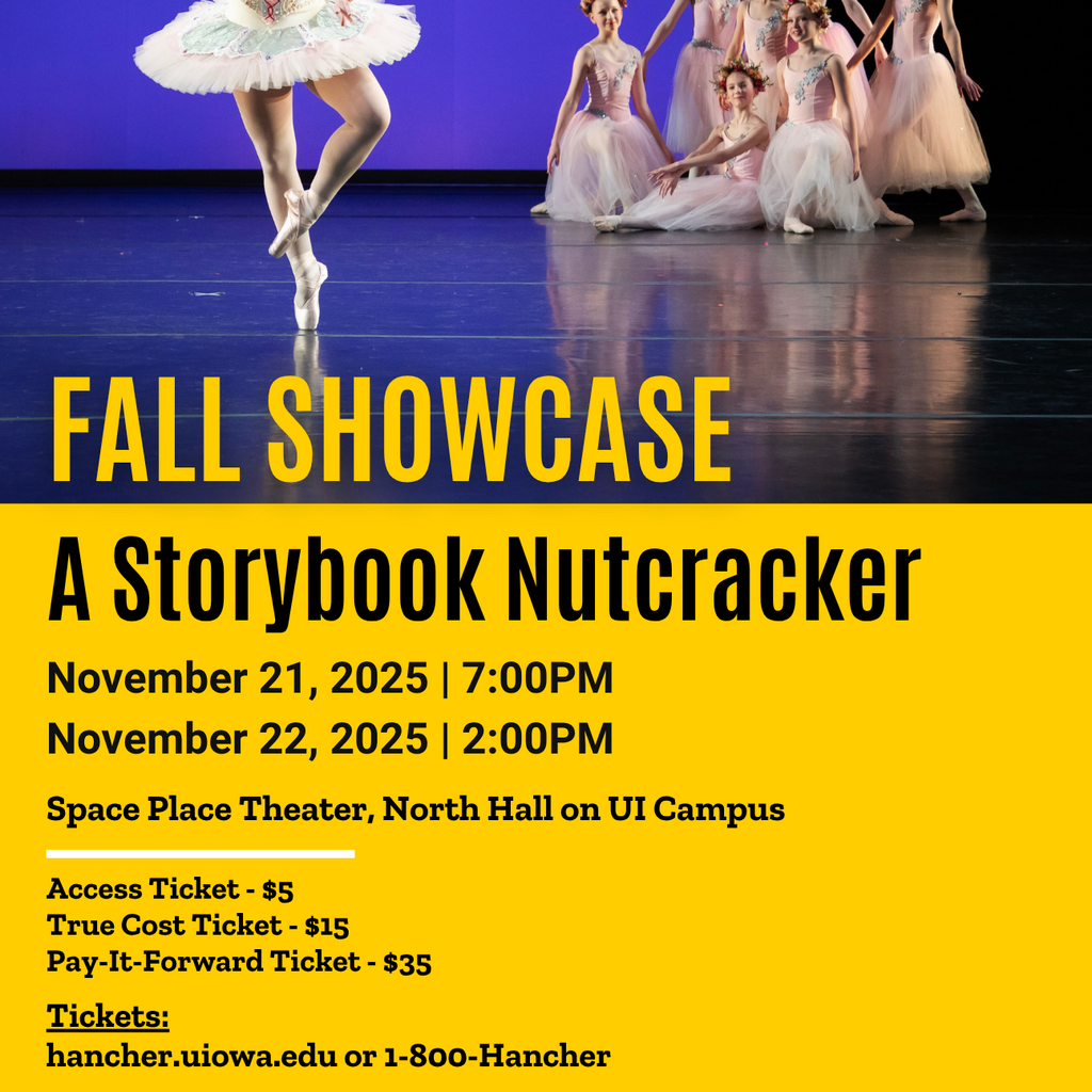 Youth Ballet & Community Dance School Fall Showcase: Storybook Nutcracker promotional image