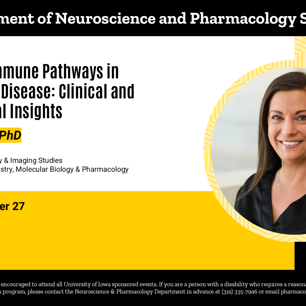Neuroscience and Pharmacology Seminar - Adrian Oblak, PhD promotional image